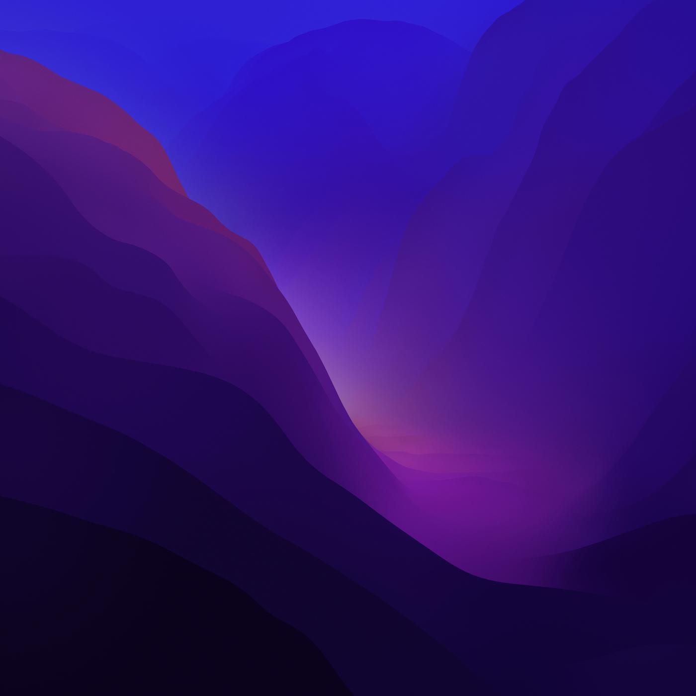 MacOS Monterey dark background